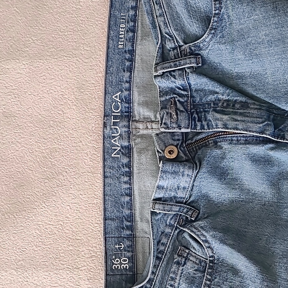 Mens nautica jeans sz 36x30 relaxed fit - Picture 5 of 5